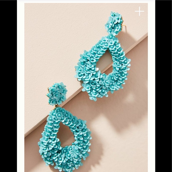 Anthropologie Jewelry - Anthroplogie Florette Tear Drop Earrings